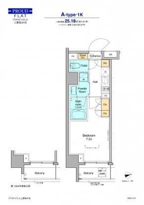 プラウドフラット上野松が谷 504