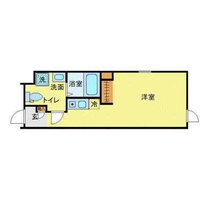 ルミエール大森 101 間取り図