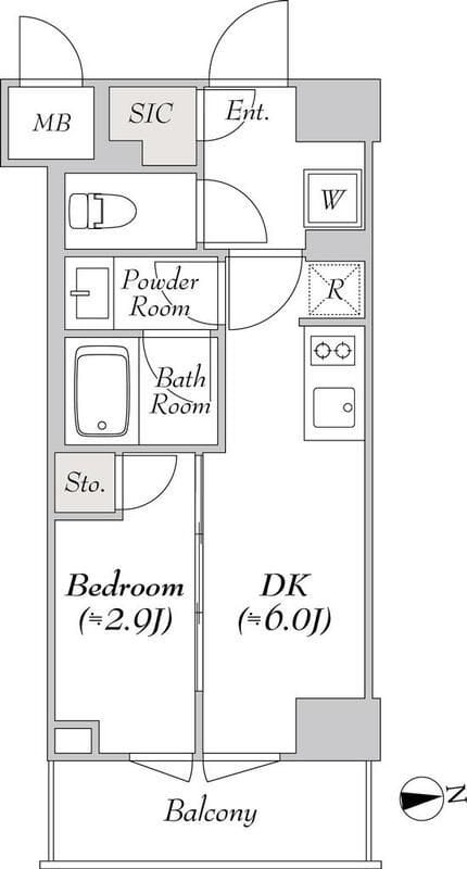ミリアレジデンス両国 503