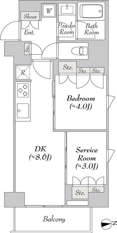 ミリアレジデンス両国 705