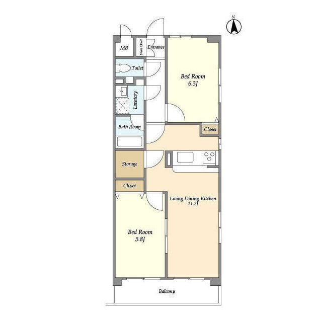 ウッドフィールド久が原 201