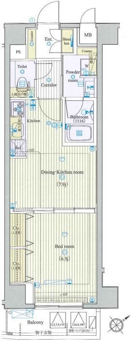 ジーコンフォートウエスト新横浜 513