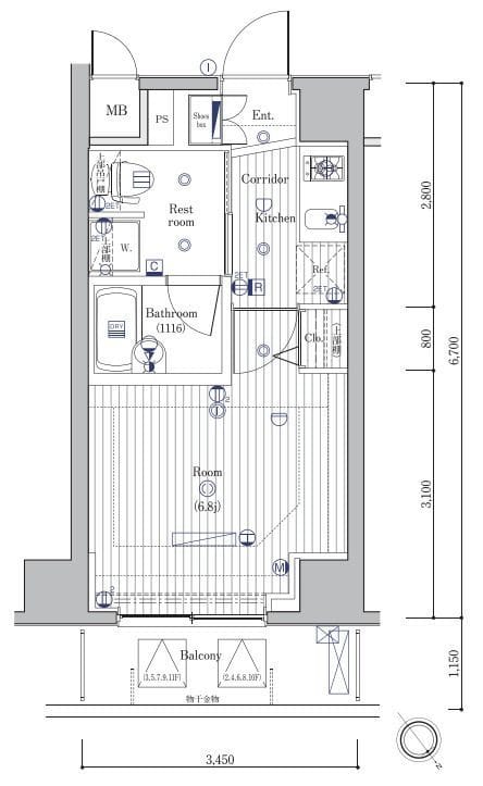 ジーコンフォートウエスト新横浜の写真