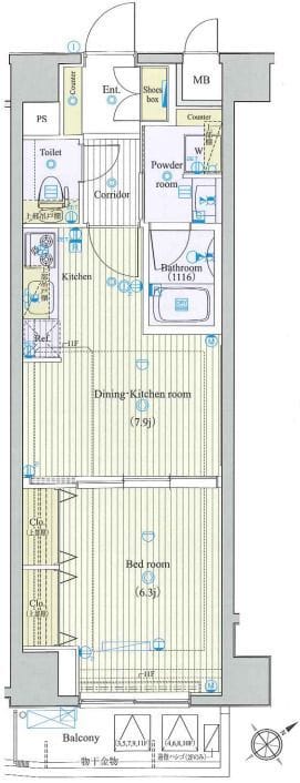 ジーコンフォートウエスト新横浜 813