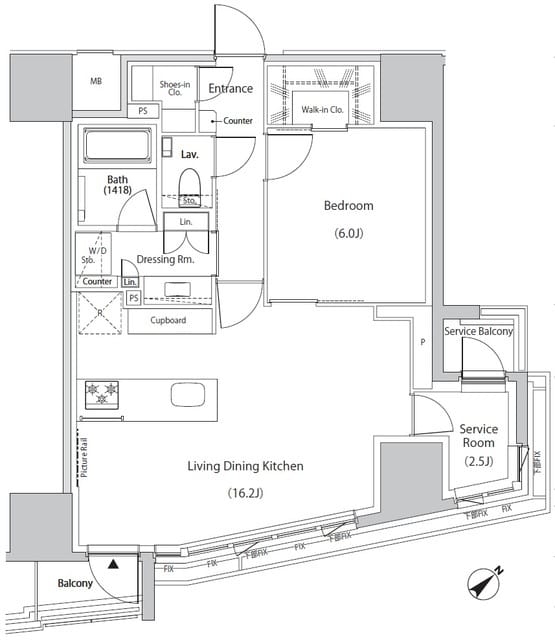 ザ・パークハビオ市ヶ谷イースト 1205