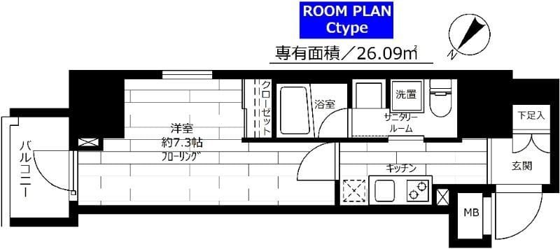 グランドコンシェルジュ蒲田 1103