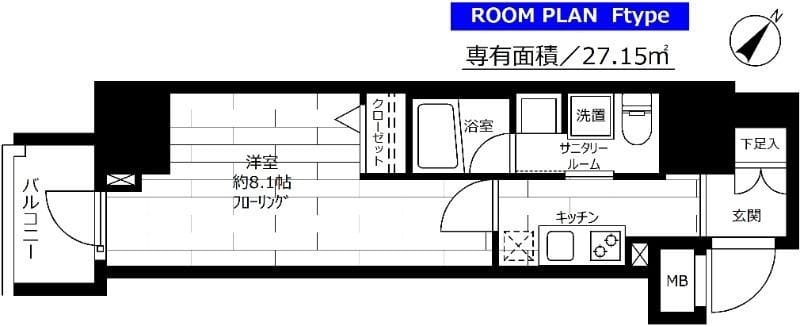 グランドコンシェルジュ蒲田 306