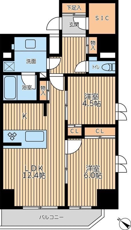 CityLuxYokohama 0803 間取り図
