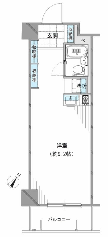 エストレーヴ文京神楽坂 304