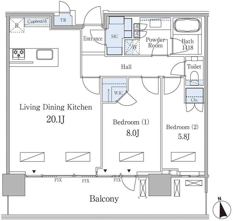 パークコート浜離宮ザタワー 3503