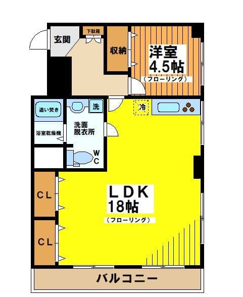 レジ豊郷 22 間取り図