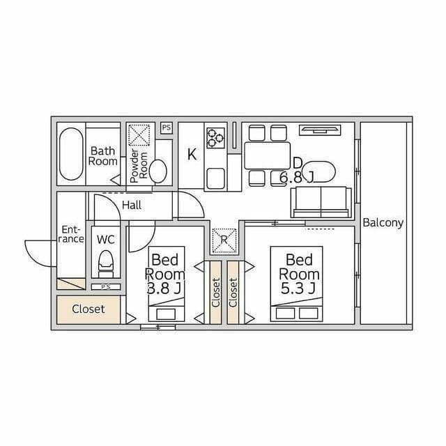 デュエット横浜高田 301
