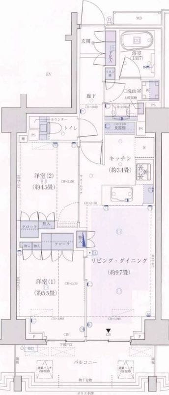 パークホームズ月島二丁目の写真