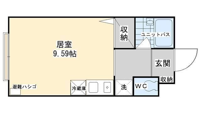 ファミリア大井町 203 間取り図