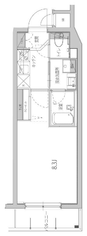 ハーモニーレジデンス品川高輪 301