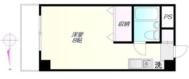 シーダーズフォレスト 303 間取り図