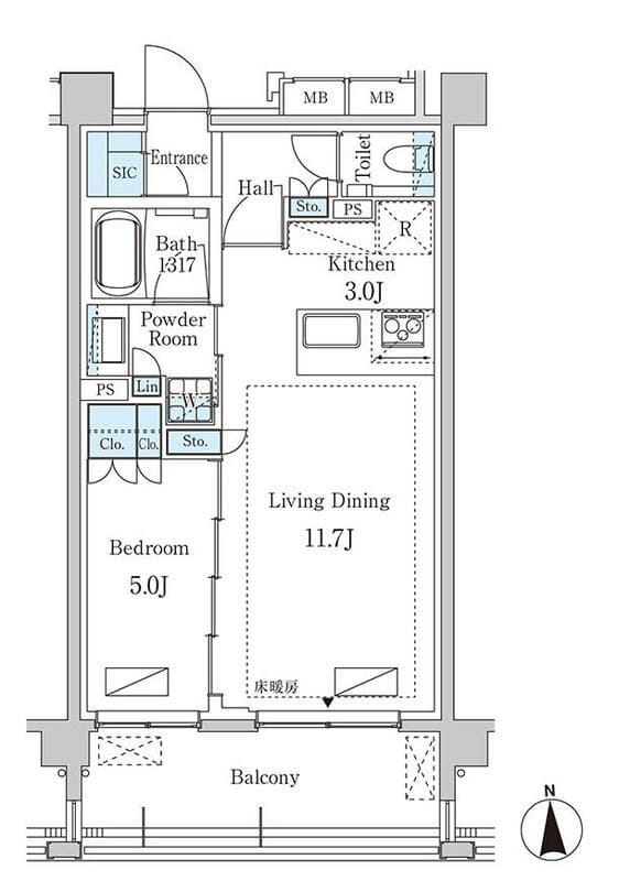 グランドゥールプレミアム代々木大山 205