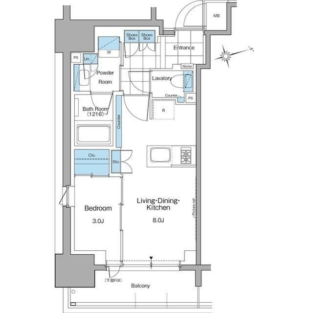 ルフォンプログレ本郷三丁目 0804