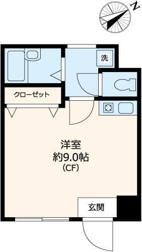 フェイス北上野 103 間取り図