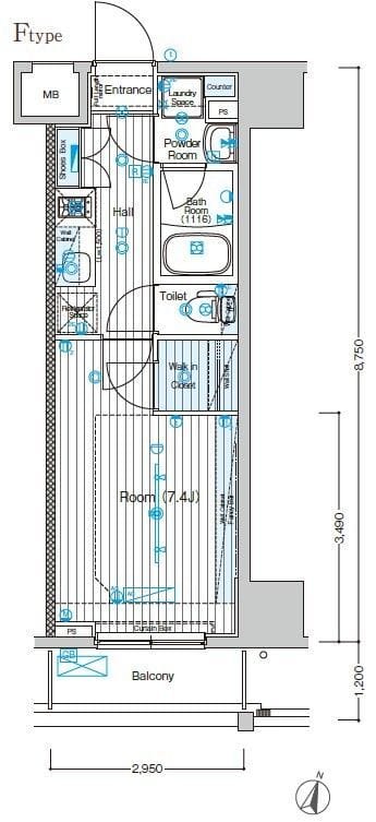 ブライズ板橋CREVISTA 309