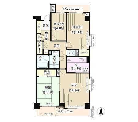 グリーンフォレスト宮前平 101