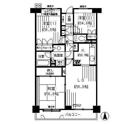 グリーンフォレスト宮前平 103