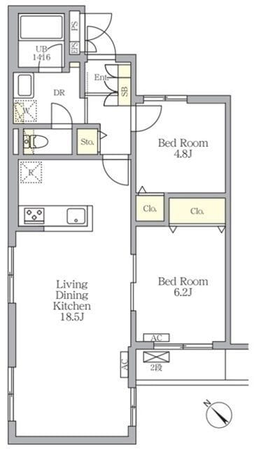 メゾンカルム中落合South 307