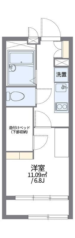 レオパレス冨士 209 間取り図
