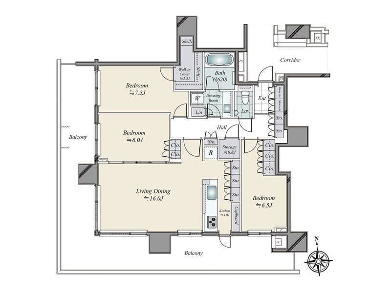 HARUMI FLAG PARK VILLAGE T棟 1005