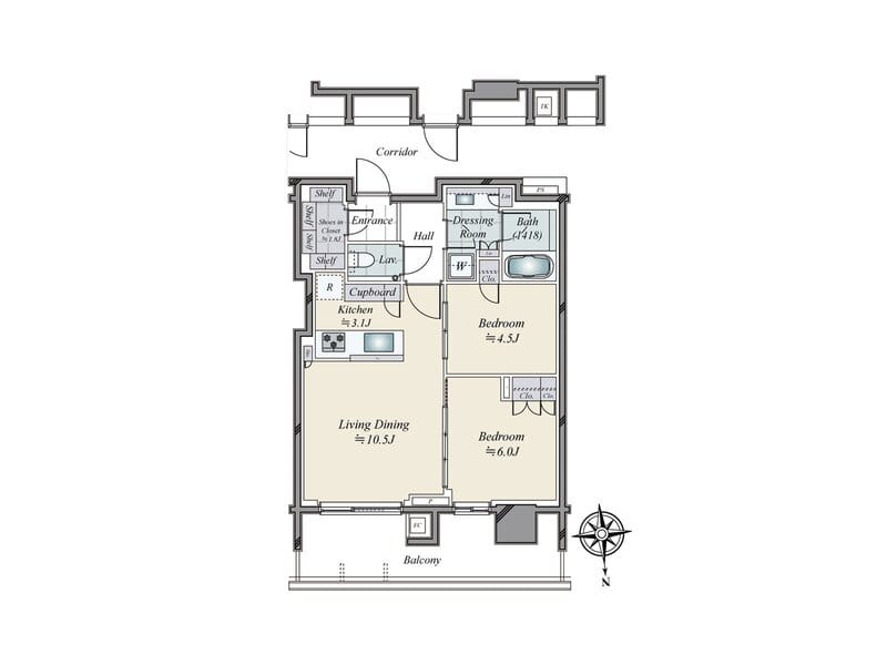 HARUMI FLAG PARK VILLAGE T棟 2113