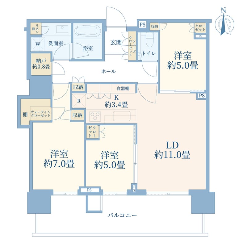 HARUMI FLAG PARK VILLAGE T棟 306