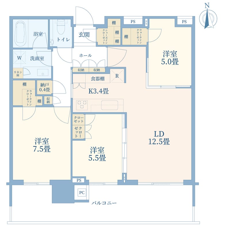 HARUMI FLAG PARK VILLAGE T棟 3906