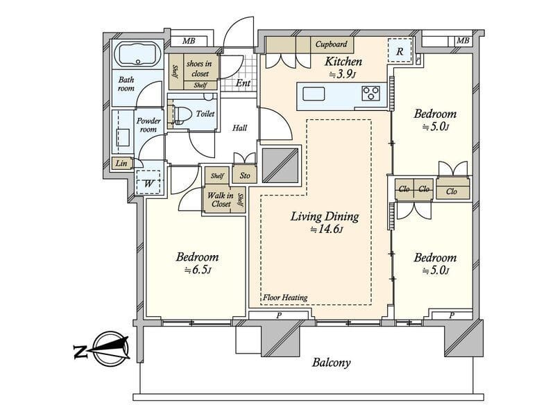 HARUMI FLAG PARK VILLAGE T棟 4302