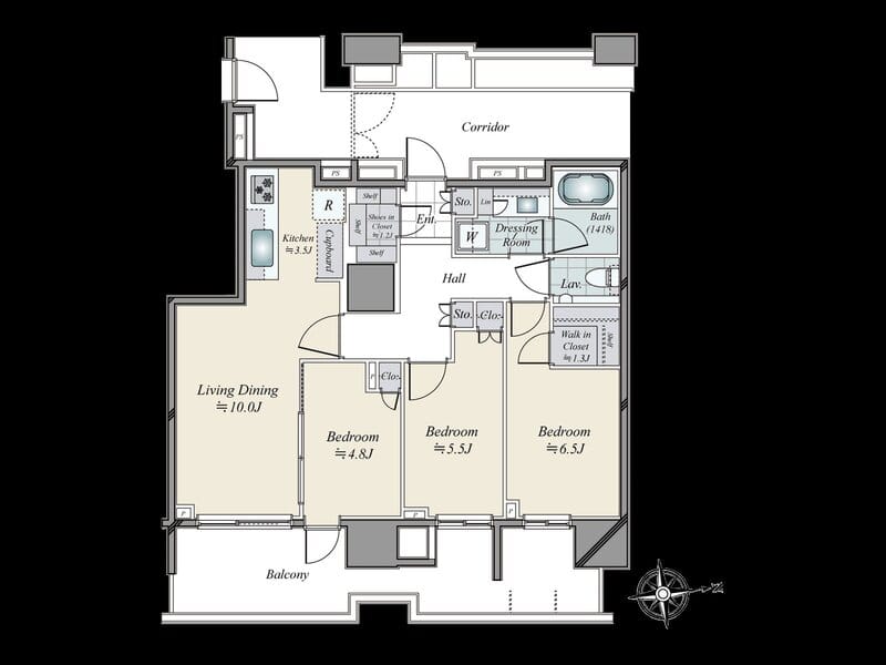 HARUMI FLAG PARK VILLAGE T棟 4309