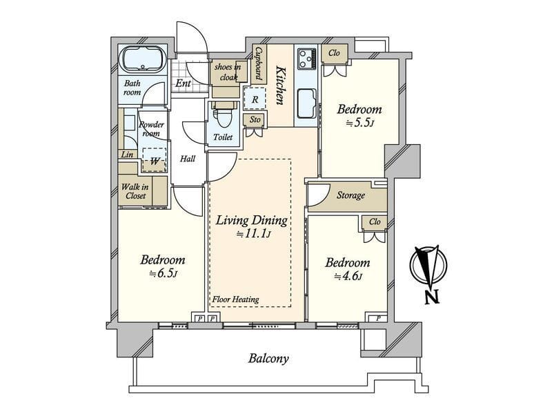 HARUMI FLAG PARK VILLAGE T棟 4515