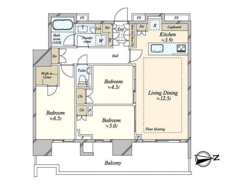 HARUMI FLAG PARK VILLAGE T棟 710