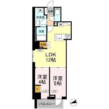 ロイジェント南池袋 0601 間取り図