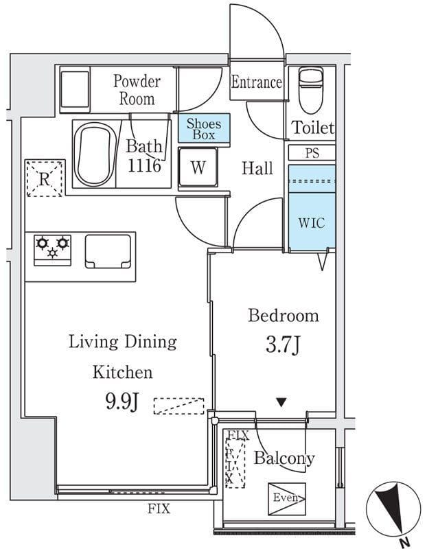 コージーコート谷中 303