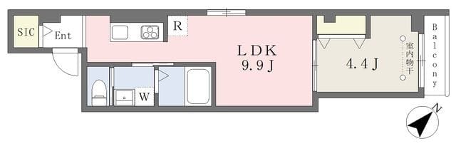 Browny’s 301 間取り図