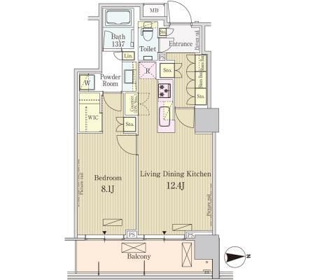 パークアクシス池田山 810