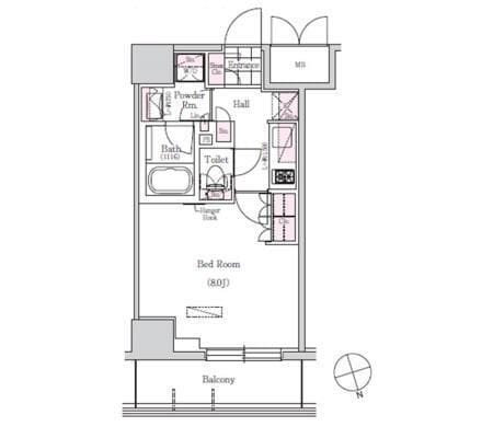 アーバネックス三田 902 間取り図