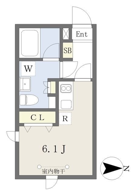 Reve Residence 駒場東大前 302 間取り図