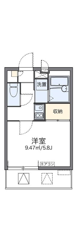 レオパレスパルフェタムール北沢 202