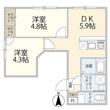 プラチナフォルム中延EAST 502