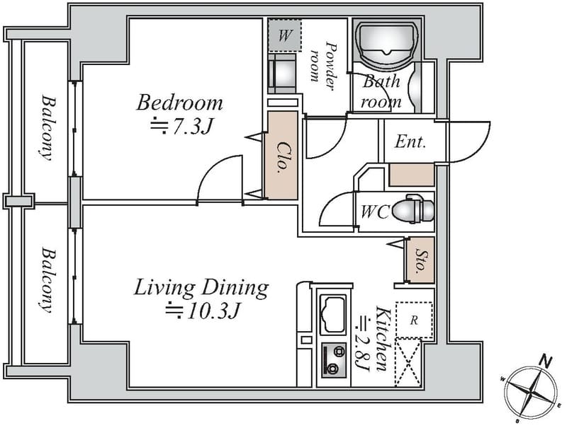 ドゥーエ千駄木 0801