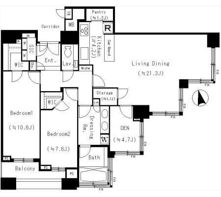 THE TOWERS DAIBA WESTの写真