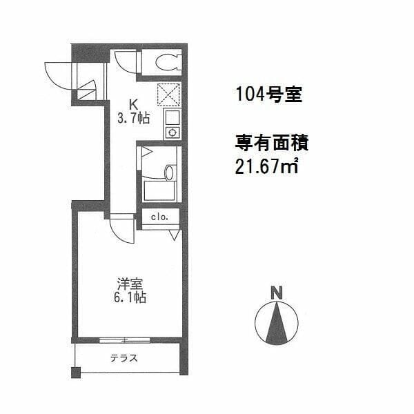 グランディール武蔵小杉 104
