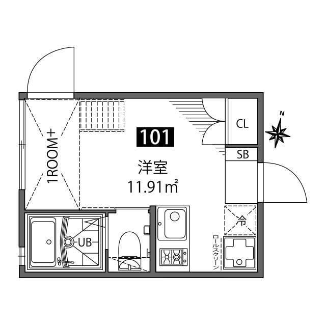 チトカラアパートメント 101