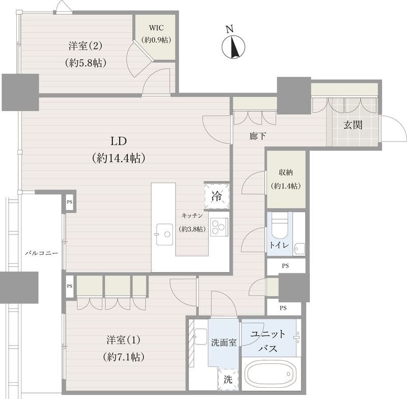 シティタワー高輪 3008