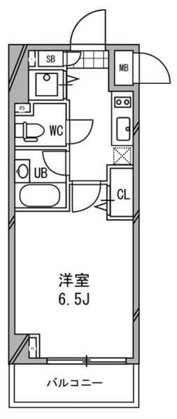 ドゥーエ浦安 302 間取り図